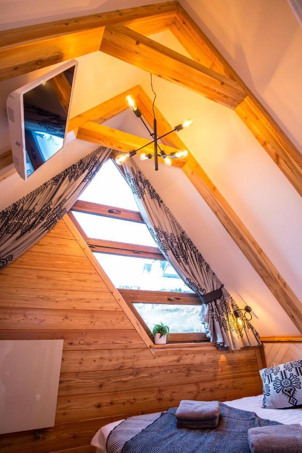 Domek & Apartament Na Ogrodzie Suche Kültér fotó