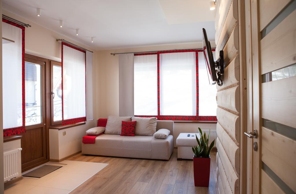 Domek & Apartament Na Ogrodzie Suche Kültér fotó