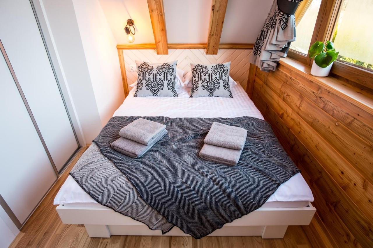 Domek & Apartament Na Ogrodzie Suche Kültér fotó